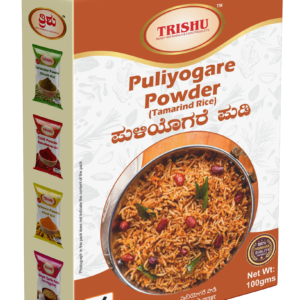 Trishu Puliyogare Powder  100G Box pack of 2