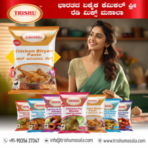 TRISHU SAMPLE  all in one sheet  all veg & non-veg masalas